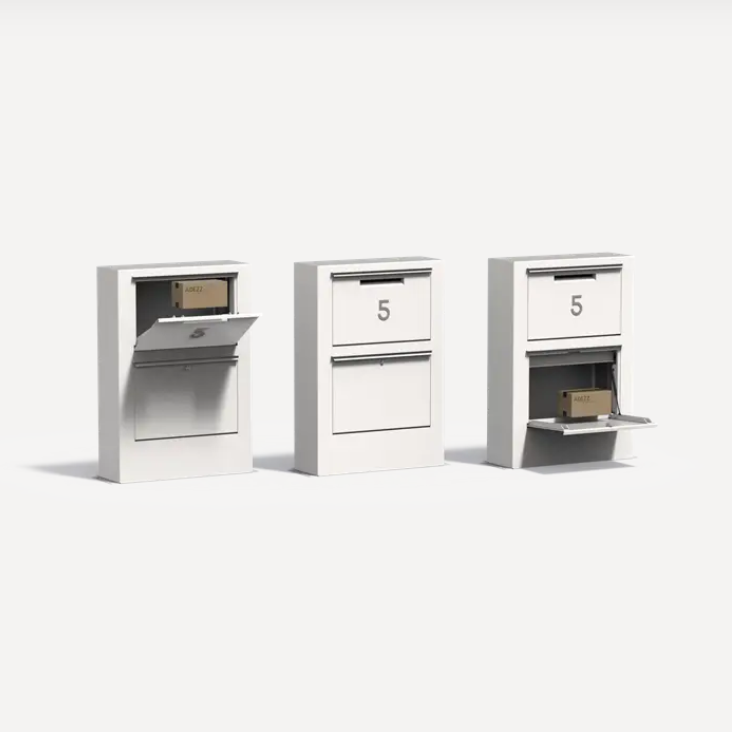 Briefkasten für Post und Pakete
